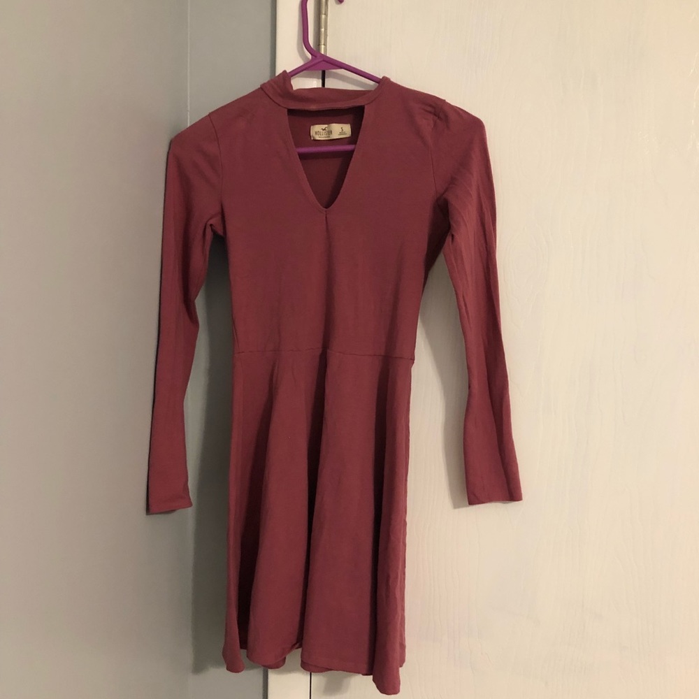 Hollister long sleeve cut-out  dress